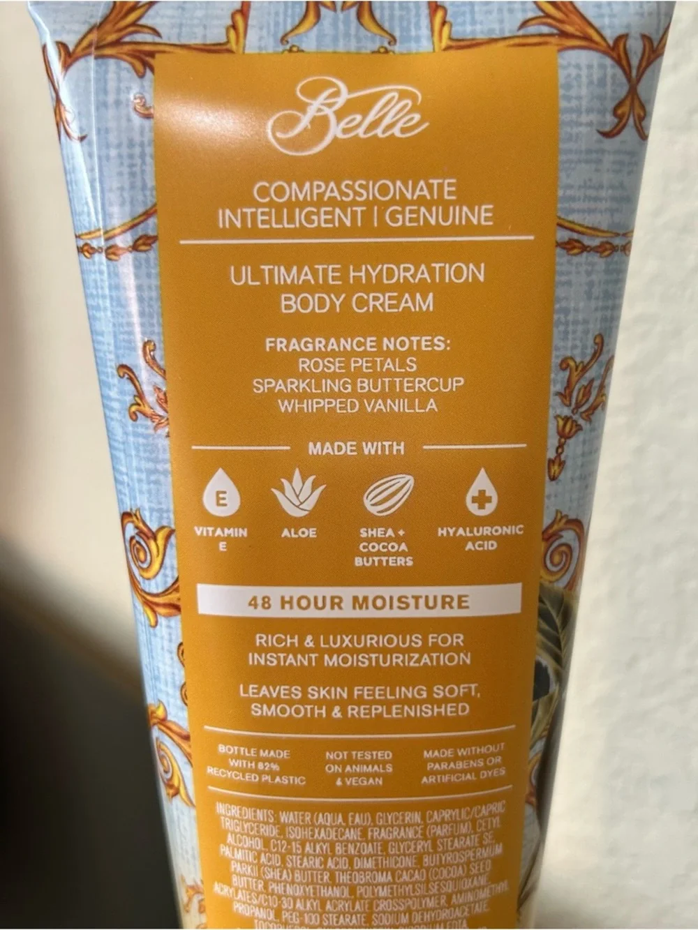 Bath & Body Works x Disney Princess Belle Ultimate Hydration Body Cream